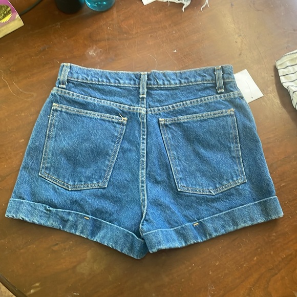 American Apparel jean shorts NWT - Picture 2 of 2